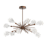 Large Chandeliers Starburst by Hammerton Studio ( 404 | PLB0059-0A-BB-BC-001-L1 Blossom ) 