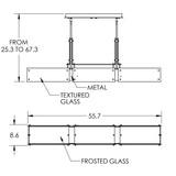 Linear/Island Geometric/Linear by Hammerton Studio ( 404 | PLB0026-0C-FB-IW-001-L1 Urban Loft ) 