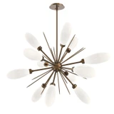 Mid. Chandeliers Starburst by Hammerton Studio ( 404 | CHB0071-0A-FB-WL-001-L3 Fiori ) 