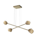 Linear/Island 2 Light Bar by Hammerton Studio ( 404 | PLB0039-M2-GB-B-CA1-L1 Gem ) 