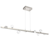 Linear/Island 4 Light + by Hammerton Studio ( 404 | PLB0070-54-BS-CZ-CA1-L3 Stella ) 