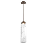 Mini Pendants Glass Down by Hammerton Studio ( 404 | LAB0056-01-FB-LC-C01-L1 Ledgestone ) 