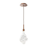 Mini Pendants Glass Down by Hammerton Studio ( 404 | LAB0059-01-BB-BC-C01-L1 Blossom ) 