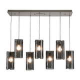 Linear/Island 4 Light + by Hammerton Studio ( 404 | PLB0044-04-CS-IW-C01-E2 Textured Glass ) 