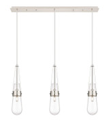 Linear/Island 3 Light Bar by Innovations ( 405 | 123-452-1P-PN-G452-4CL Downtown Urban ) 