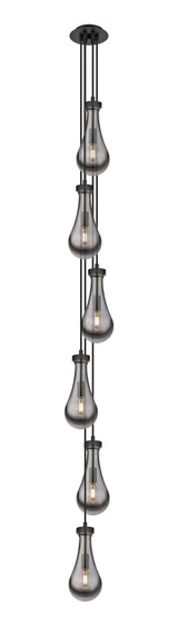 Pendants Multi-port/Cascade by Innovations ( 405 | 106-451-1P-BK-G451-5SM Downtown Urban ) 