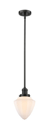 Mini Pendants Glass Down by Innovations ( 405 | 201S-OB-G661-7-LED Franklin Restoration ) 