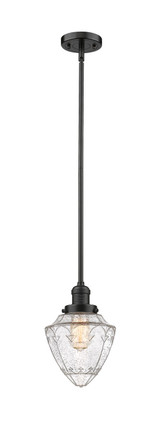 Mini Pendants Glass Down by Innovations ( 405 | 201S-OB-G664-7-LED Franklin Restoration ) 