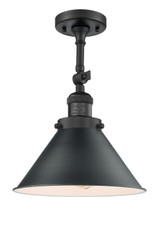 Semi-Flush Mts. Directional by Innovations ( 405 | 201F-BK-M10-BK Franklin Restoration ) 