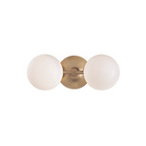 Bathroom Fixtures Two Lights by Hudson Valley ( 70 | 4742-AGB Fleming ) 
