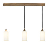 Linear/Island 3 Light Bar by Innovations ( 405 | 123B-3P-BB-G434-7WH Downtown Urban ) 