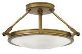 Semi-Flush Mts. Bowl Style by Hinkley ( 13 | 3381HB Collier ) 
