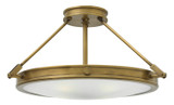 Semi-Flush Mts. Bowl Style by Hinkley ( 13 | 3382HB Collier ) 