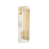 Sconces Single Glass by Hudson Valley ( 70 | 1414-AGB Prospect Park ) 