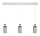 Linear/Island 3 Light Bar by Innovations ( 405 | 123B-3P-PN-G434-7SM Downtown Urban ) 