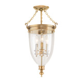 Foyer/Hall Lanterns Glass w/Frame by Hudson Valley ( 70 | 141-AGB Hanover ) 