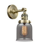 Sconces Single Glass by Innovations ( 405 | 203SW-AB-G53-LED Franklin Restoration ) 