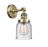 Sconces Single Glass by Innovations ( 405 | 203SW-AB-G54 Franklin Restoration ) 