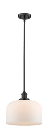 Pendants Glass Down by Innovations ( 405 | 201S-OB-G71-L-LED Franklin Restoration ) 