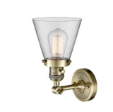 Sconces Single Glass by Innovations ( 405 | 203SW-AB-G62 Franklin Restoration ) 