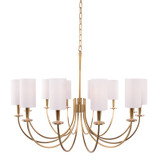 Mid. Chandeliers Candle by Hudson Valley ( 70 | 8032-AGB Mason ) 