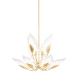 Mid. Chandeliers Glass Up by Hudson Valley ( 70 | 4829-GL Blossom ) 