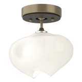 Semi-Flush Mts. Glass Down by Hubbardton Forge ( 39 | 121372-SKT-84-20-FD0710 Ume ) 