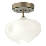 Semi-Flush Mts. Glass Down by Hubbardton Forge ( 39 | 121372-SKT-84-85-FD0710 Ume ) 
