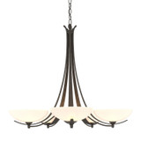 Mid. Chandeliers Glass Up by Hubbardton Forge ( 39 | 101261-SKT-07-GG0123 Aegis ) 