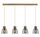Linear/Island 4 Light + by Innovations ( 405 | 124-410-1PS-BB-G412-8SM Downtown Urban ) 