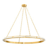 Large Chandeliers Ring/Halo by Hudson Valley ( 70 | 8148-AGB Wingate ) 