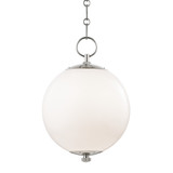 Pendants Glass Down by Hudson Valley ( 70 | MDS700-PN Sphere No.1 ) 