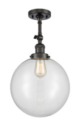 Semi-Flush Mts. Directional by Innovations ( 405 | 201F-OB-G202-12-LED Franklin Restoration ) 