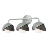 Bathroom Fixtures Three Lights by Hubbardton Forge ( 39 | 201375-SKT-82-14-GG0711 Brooklyn ) 