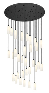 Pendants Multi-port/Cascade by Innovations ( 405 | 160BK-B-31P-BK-G434-12WH Downtown Urban ) 