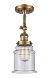Sconces Single Glass by Innovations ( 405 | 203-BB-G184-LED Franklin Restoration ) 