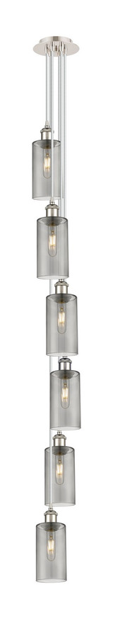Pendants Multi-port/Cascade by Innovations ( 405 | 106B-6P-PN-G434-7SM Downtown Urban ) 