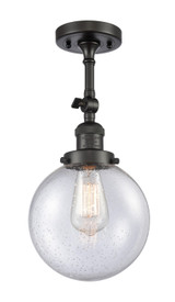 Semi-Flush Mts. Directional by Innovations ( 405 | 201F-OB-G204-8-LED Franklin Restoration ) 