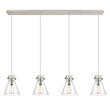 Linear/Island 4 Light + by Innovations ( 405 | 124-410-1PS-PN-G411-8SDY Downtown Urban ) 