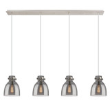 Linear/Island 4 Light + by Innovations ( 405 | 124-410-1PS-PN-G412-8SM Downtown Urban ) 