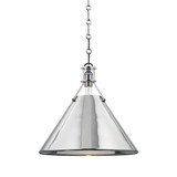Pendants Metal Shade by Hudson Valley ( 70 | MDS952-PN Metal No. 2 ) 