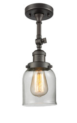 Semi-Flush Mts. Glass Down by Innovations ( 405 | 201F-OB-G52-LED Franklin Restoration ) 
