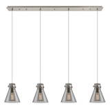 Linear/Island 4 Light + by Innovations ( 405 | 124-410-1PS-SN-G411-8SM Downtown Urban ) 