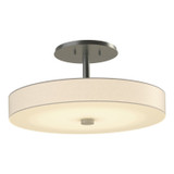 Semi-Flush Mts. Drum Shade by Hubbardton Forge ( 39 | 126803-LED-82-SH1971 Disq ) 