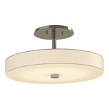 Semi-Flush Mts. Drum Shade by Hubbardton Forge ( 39 | 126803-LED-85-SH1971 Disq ) 