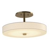 Semi-Flush Mts. Drum Shade by Hubbardton Forge ( 39 | 126803-LED-86-SH1971 Disq ) 