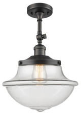 Semi-Flush Mts. Glass Down by Innovations ( 405 | 201F-OB-G542-LED Franklin Restoration ) 