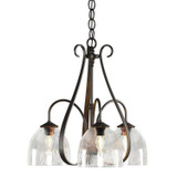 Mini Chandeliers Glass Shade by Hubbardton Forge ( 39 | 101441-SKT-14-LL0001 Sweeping Taper ) 