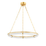 Mid. Chandeliers Ring/Halo by Hudson Valley ( 70 | 5130-AGB Sennett ) 