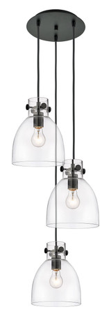Pendants Multi-port/Cascade by Innovations ( 405 | 113-410-1PS-BK-G412-8CL Downtown Urban ) 
